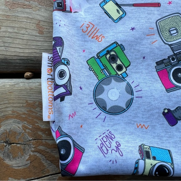 Smart Bottoms Camera Print Tote Bag - Picture 2 of 6